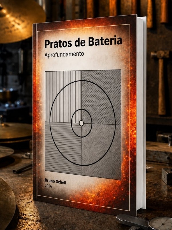 Capa do ebook Aprofundamento em Pratos de Bateria