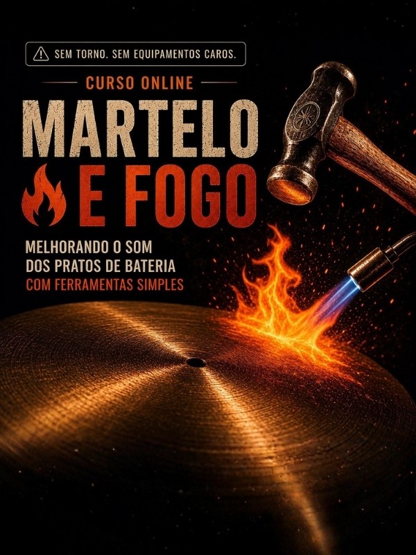 Capa do curso online Martelo e Fogo